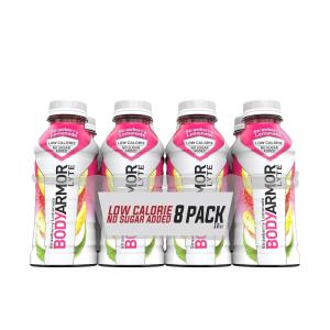 BODYARMOR LYTE Sports Drink Low-Calorie Sports Beverage, Kiwi Strawberry, Coconut Water Hydration, Natural Flavors With Vitamins, Potassium-Packed Electrolytes, Perfect For Athletes, 16 Fl Oz (Pack of 12)(Strawberry Lemonade)
