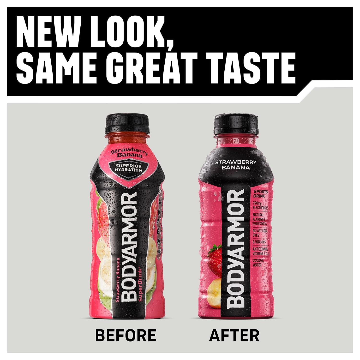 image:imageBODYARMOR Sports Drink Tropical Passionfruit Electrolyte Drink Hydration 16 Fl Oz Bottles 12 Pack Flavored Coconut Water with B Vitamins amp AntioxidantsFruit Punch