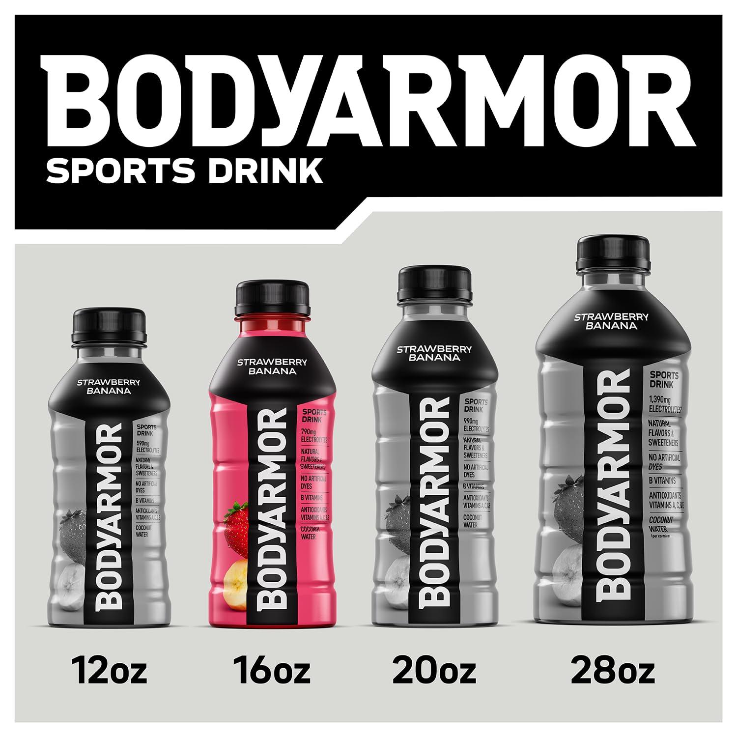image:imageBODYARMOR Sports Drink Tropical Passionfruit Electrolyte Drink Hydration 16 Fl Oz Bottles 12 Pack Flavored Coconut Water with B Vitamins amp AntioxidantsBlackout Berry