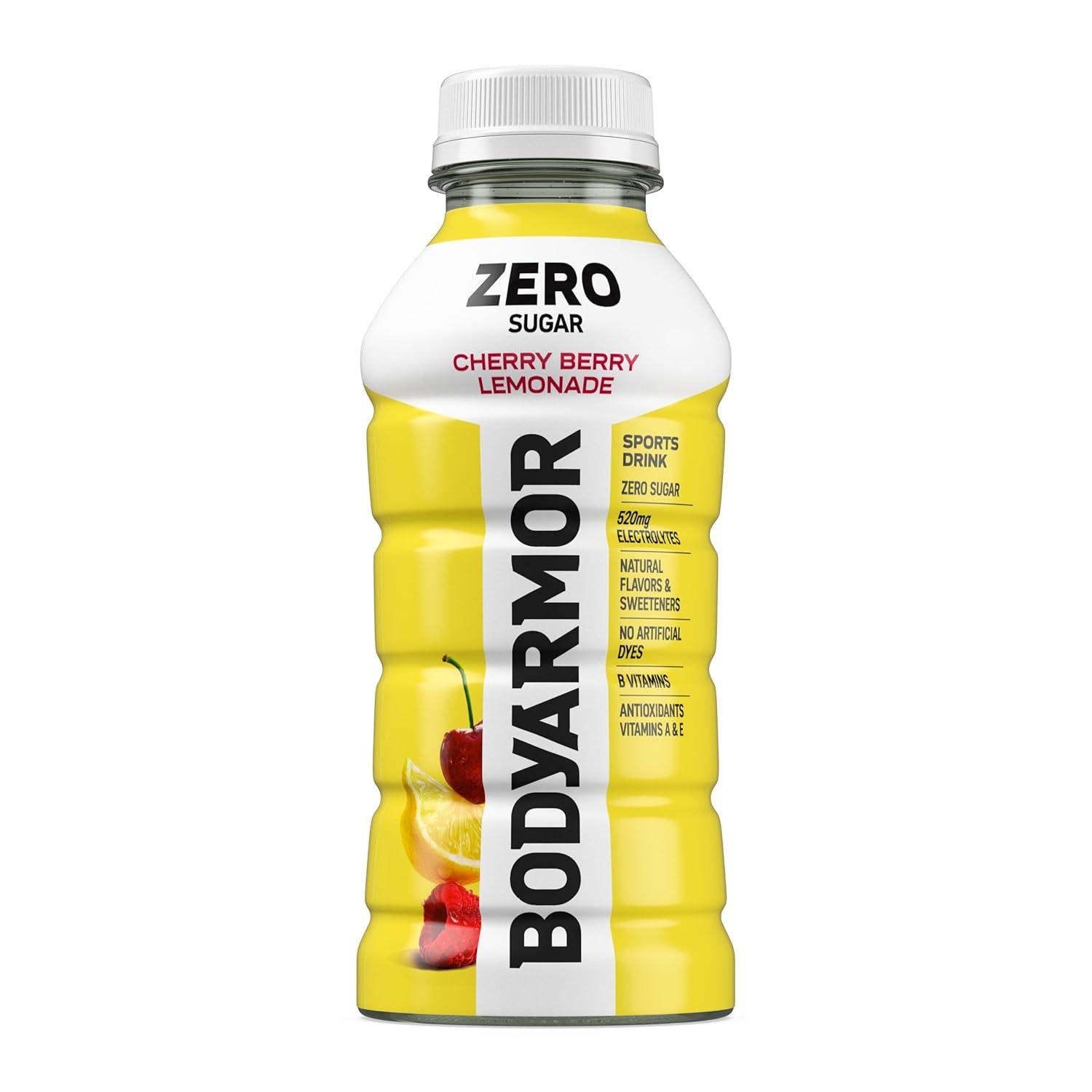 image:imageBODYARMOR LYTE Dragonfruit Berry Electrolyte Drink 20 Calories 16 Fl Oz Bottles 6 Pack Coconut Water Sports Drink Natural Flavor amp B VitaminsZero Cherry Berry Lemonade