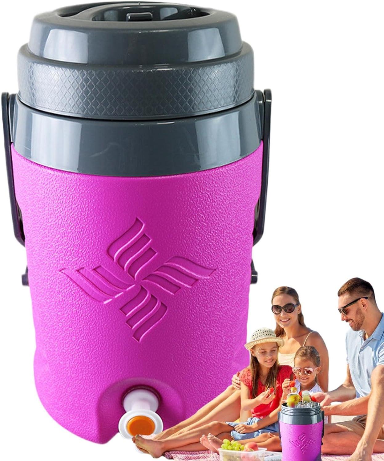 imageDispensateur de boissons en eau sportive distributeur de boissons isols58 L distributeur isol de leau avec poigne de transport Rassembler des amis de la famille des amis de la famille pot deRose Vif