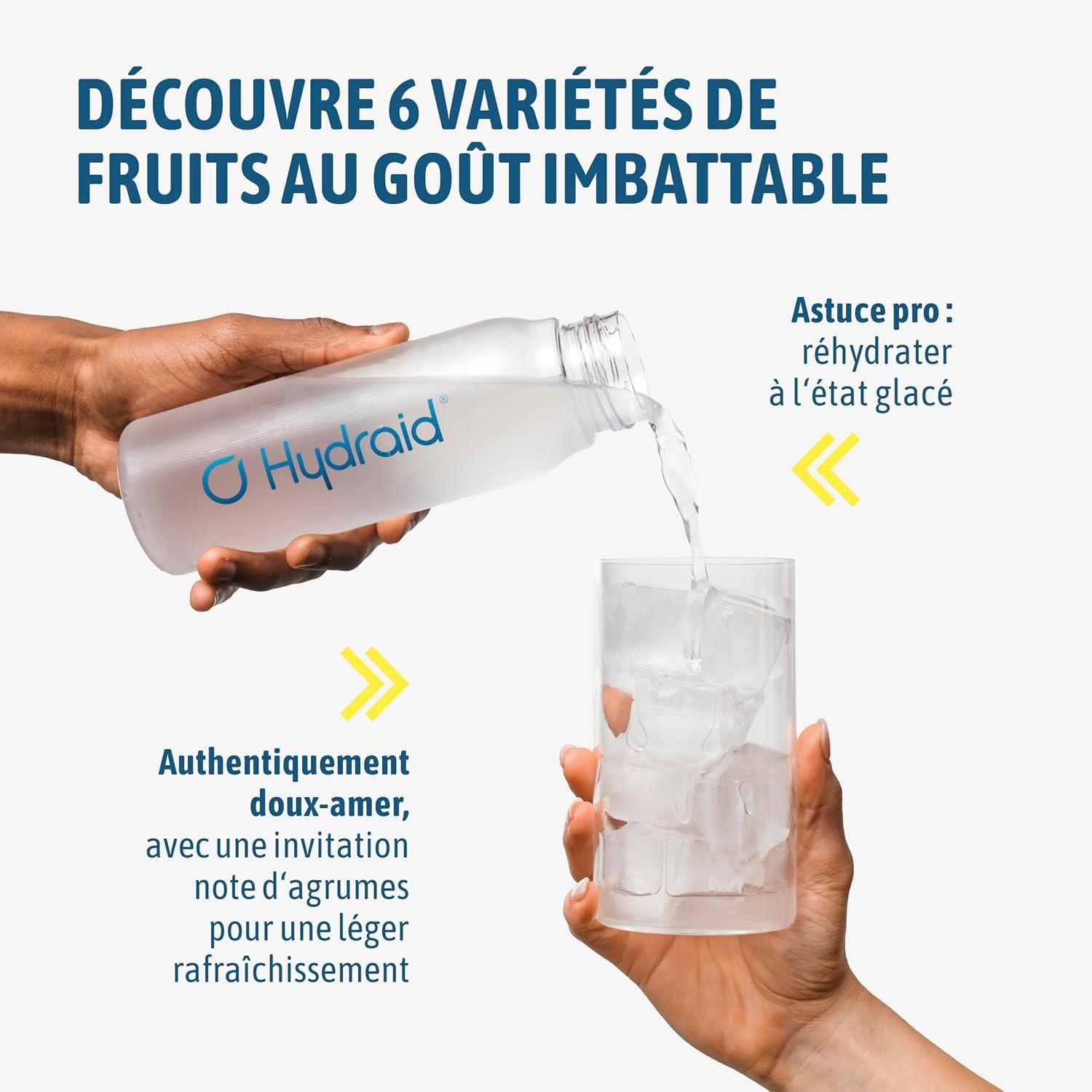 imageHYDRAID Hydration Helper BERRY Boisson lectrolyte Premium 1118mg dlectrolytes pour Sport ampamp Rcupration Rapide 25 Sachets Saveur Fruits des BoisPamplemousse