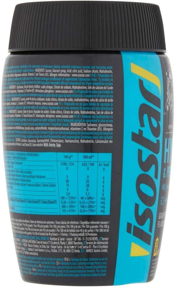imageIsostar Hydrate ampamp Perform Iso Drink 400 g de poudre de boisson isotonique poudre dlectrolyte pour soutenir la performance sportive pamplemousse 2x400gPamplemousse