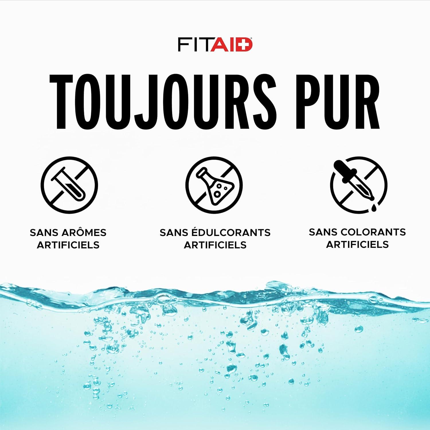 imageLIFEAID FITAID RX Recovery Blend Creatine BCAAs Glutamine Electrolytes Omega3s 100 Clean Paleo Vegan and GlutenFree No Artificial Flavors or Sweeteners 12 Oz Pack of 24FITAID
