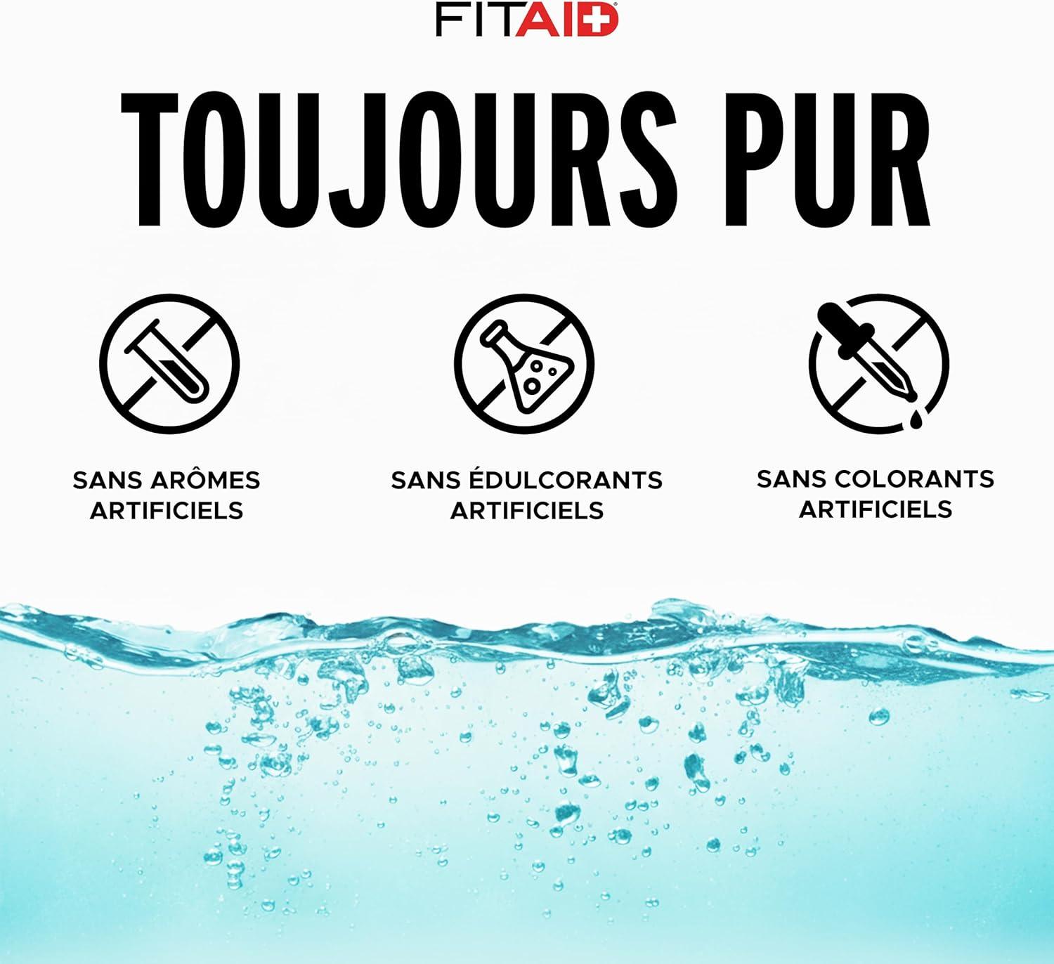 imageLIFEAID FITAID RX Recovery Blend Creatine BCAAs Glutamine Electrolytes Omega3s 100 Clean Paleo Vegan and GlutenFree No Artificial Flavors or Sweeteners 12 Oz Pack of 24FITAID Energy Mango