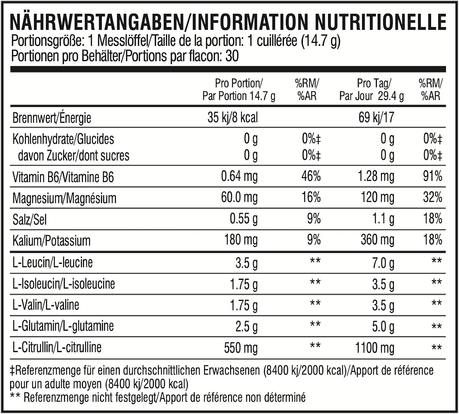 imagePoudre XTEND Original aux BCAA citroncitron vert complment alimentaire aux acides amins ramifis 7 g de BCAA lectrolytes pour rcupration et hydratation 30 portionsFraisekiwi