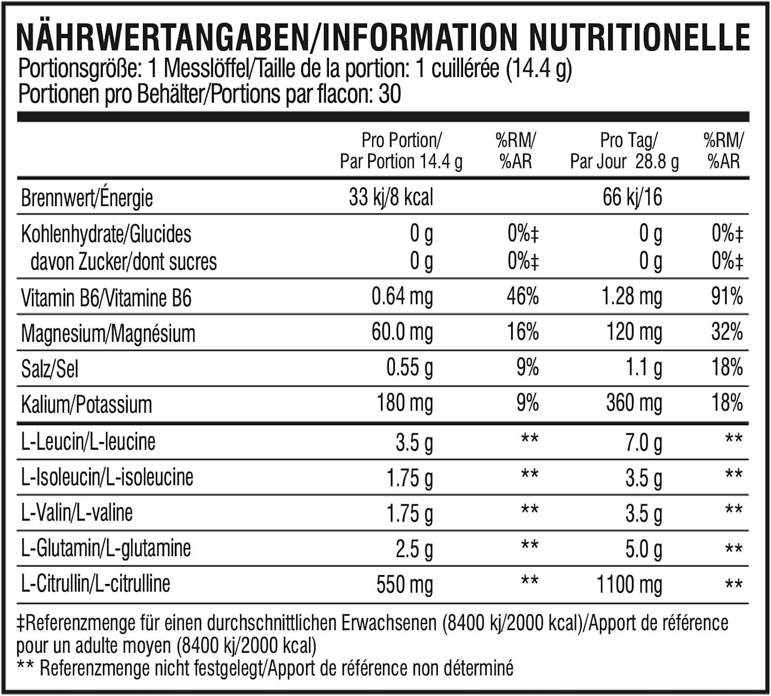 imagePoudre XTEND Original aux BCAA citroncitron vert complment alimentaire aux acides amins ramifis 7 g de BCAA lectrolytes pour rcupration et hydratation 30 portionsCassis