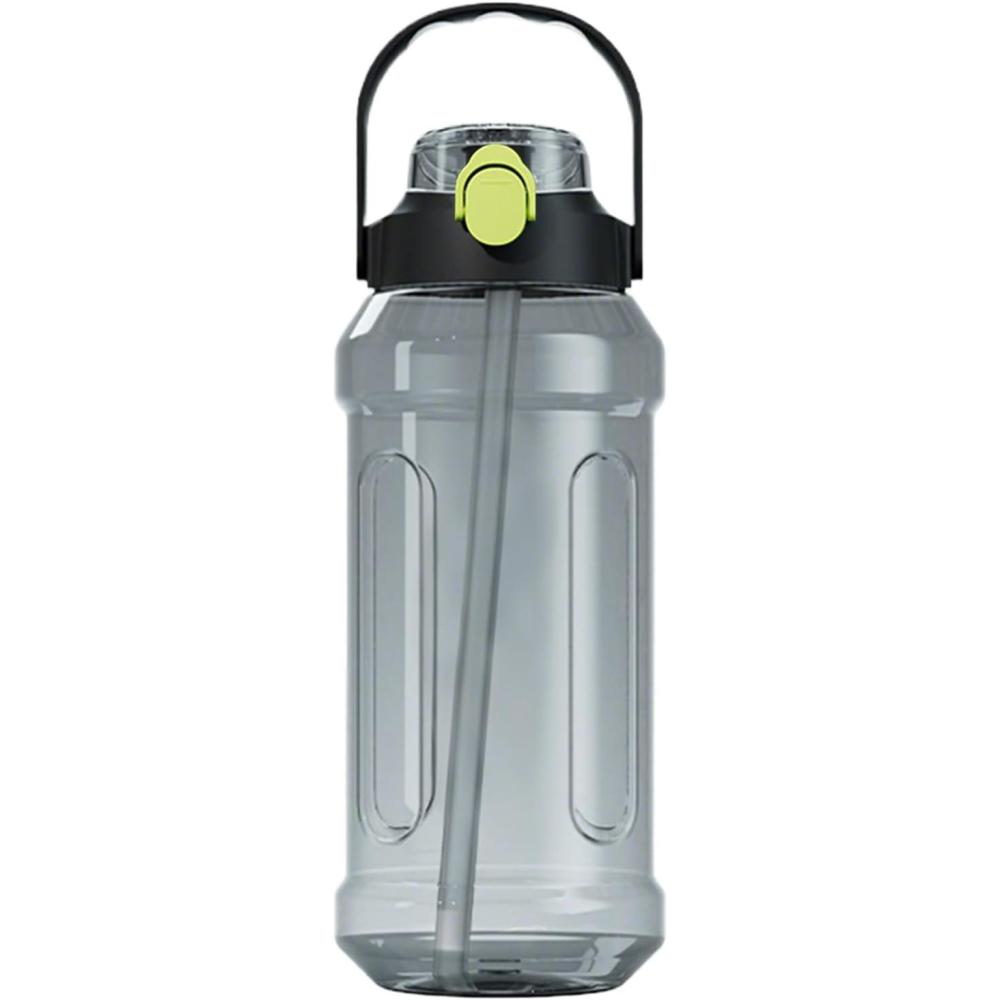 imageBouteille deau sportive bouteille deau courante Gobereau de consommation dalcool transparent Bouteille deau lgre portable avec double bec de boisson pour le camping de pymatisation de voyagVert Fonc