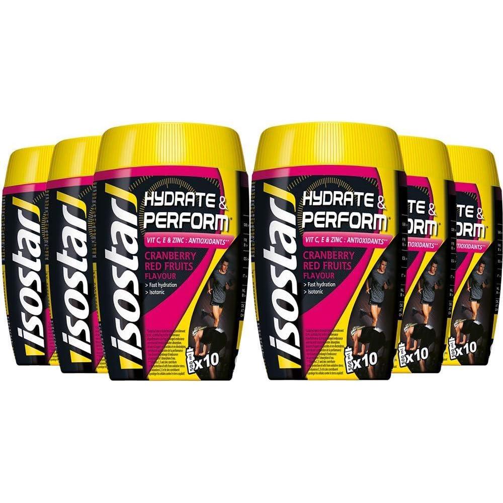 imageIsostar Hydrate ampamp Perform Iso Drink 400 g de poudre de boisson isotonique poudre dlectrolyte pour soutenir la performance sportive pamplemousse 2x400gCanneberge