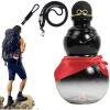 imageGourde  Boire  900ml Conteneur de Boisson Chinois  Bouteille Deau Sportive  Pour Les Amateurs De Plein Air Les tudiants La Randonne Le Camping Les Cours De Yoga Les Pique NiquesCouleur Gris Fonc