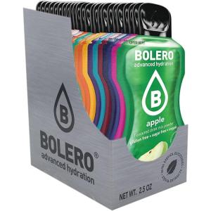 Bolero boissons MIX STICKS 24x3g I boisson rafraîchissante en poudre sans sucre édulcorée à la stévia | pour diabétiques et sportifs | boisson hypocalorique à la vitamine C