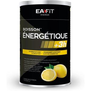 EAFIT Boisson Energétique -3H – 500 g – Orange Sanguine – Energie – Endurance – Hydratation – Performance – Effort de courtes durées – 10 portions – Marque Française – Certifié anti-dopage(Citron)