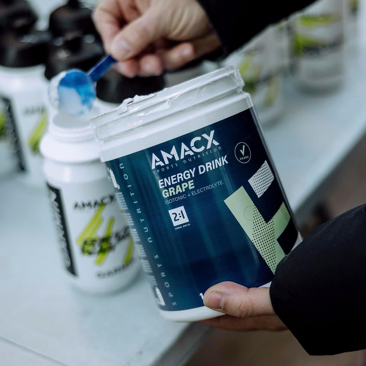 imageAMACX Boisson Energisante en Poudre Boisson Isotonique Hydratation Electrolyte pour le Sport 1kg Boissons nergtiques au Glucose et Fructose Sans Additifs Artificiels CitronFruits des bois