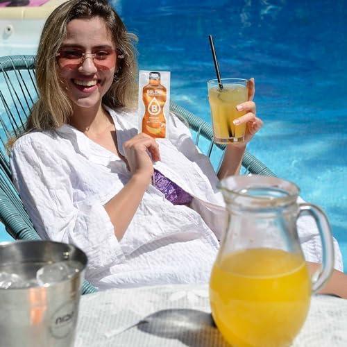 imageBolero boissons CITRUS MIX STICKS 24x3g I boisson rafrachissante en poudre sans sucre dulcore la stvia boisson hypocalorique la vitamine C
