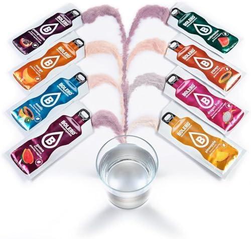 imageBolero boissons CITRUS MIX STICKS 24x3g I boisson rafrachissante en poudre sans sucre dulcore la stvia boisson hypocalorique la vitamine C