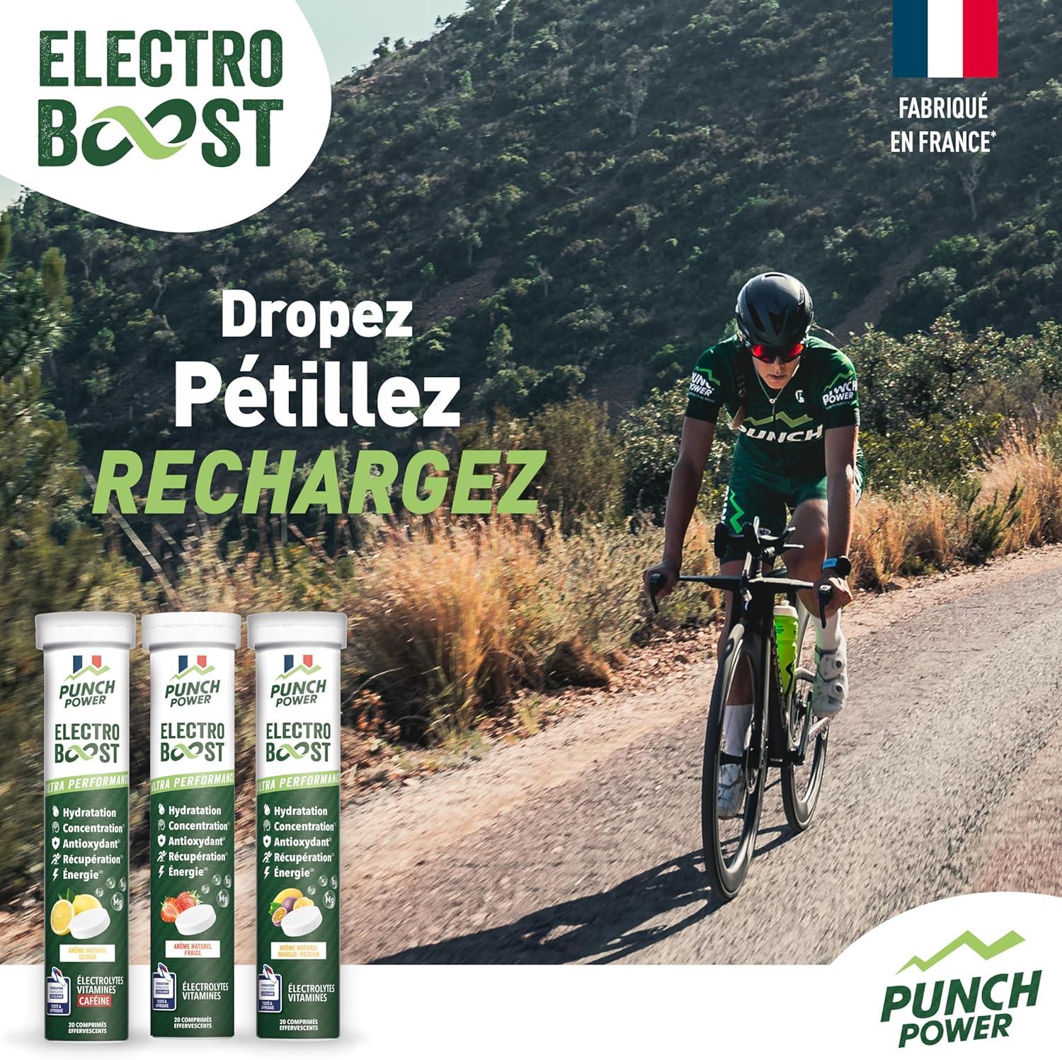 imageELECTROLYTES HYDRATATION Electrolyte Punch Power SANS SUCRE Fabriqu en France Vitamines Minraux Magnesium Pastille Hydratation Sport 20 Pastilles Effervescentes Electrolytes Mangue PassionMangue Passion