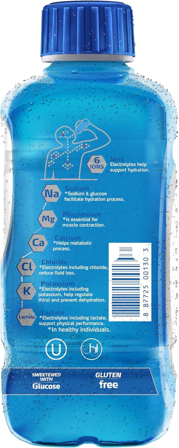 imageElectrolit Lot de 12 bouteilles de boisson lectrolyte raisin 75 mlFramboise bleue