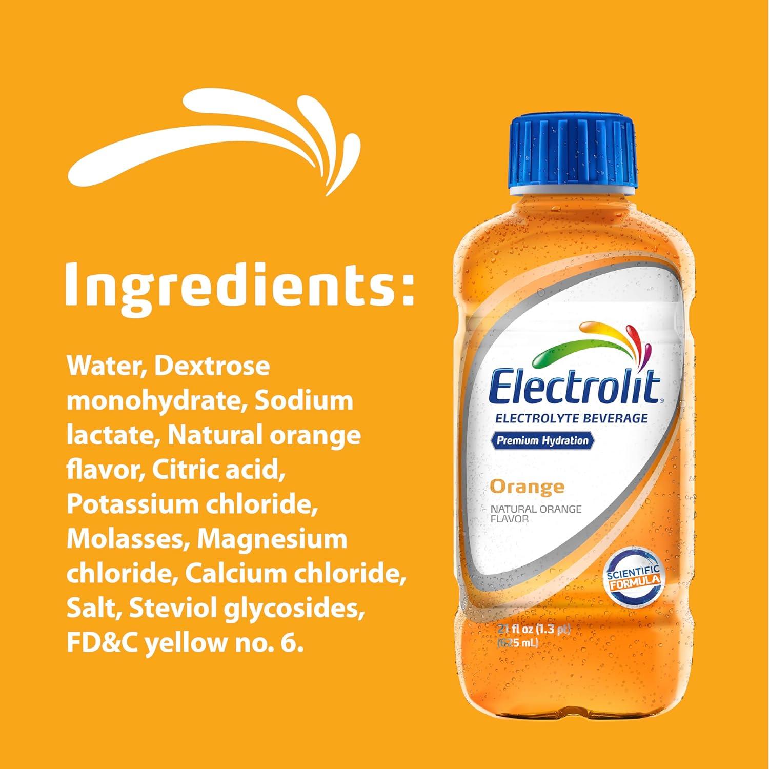 imageElectrolit Lot de 12 bouteilles de boisson lectrolyte raisin 75 mlOrange