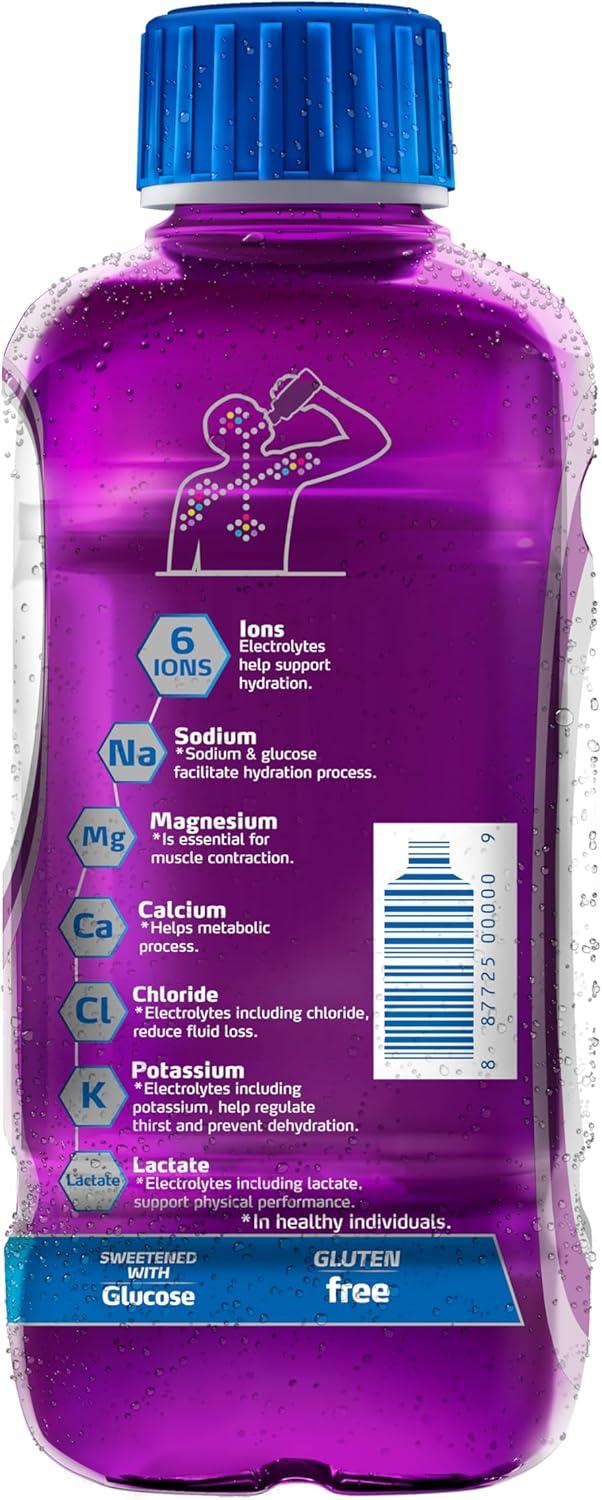 imageElectrolit Lot de 12 bouteilles de boisson lectrolyte raisin 75 mlRaisin
