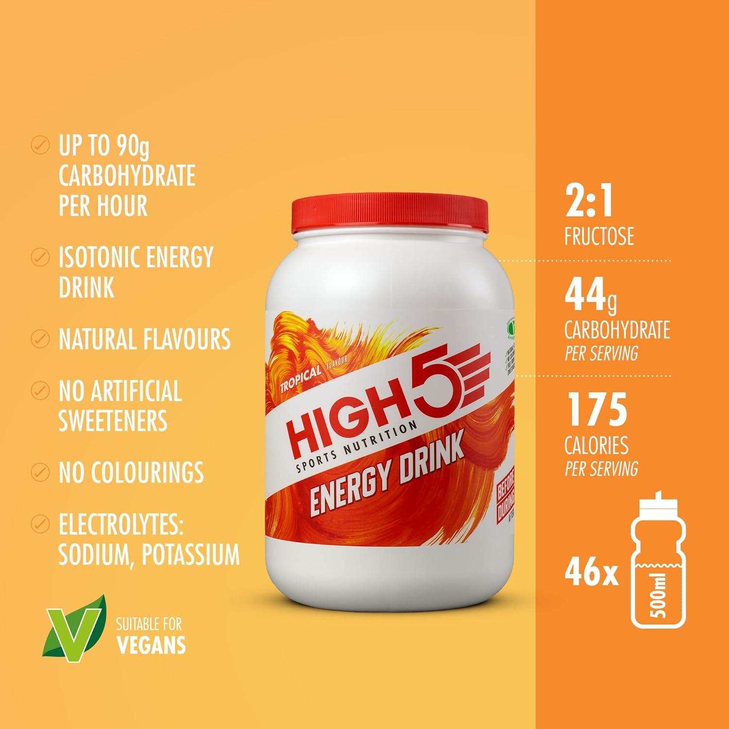 imageHIGH5 Energy Drink Tropical 22kg