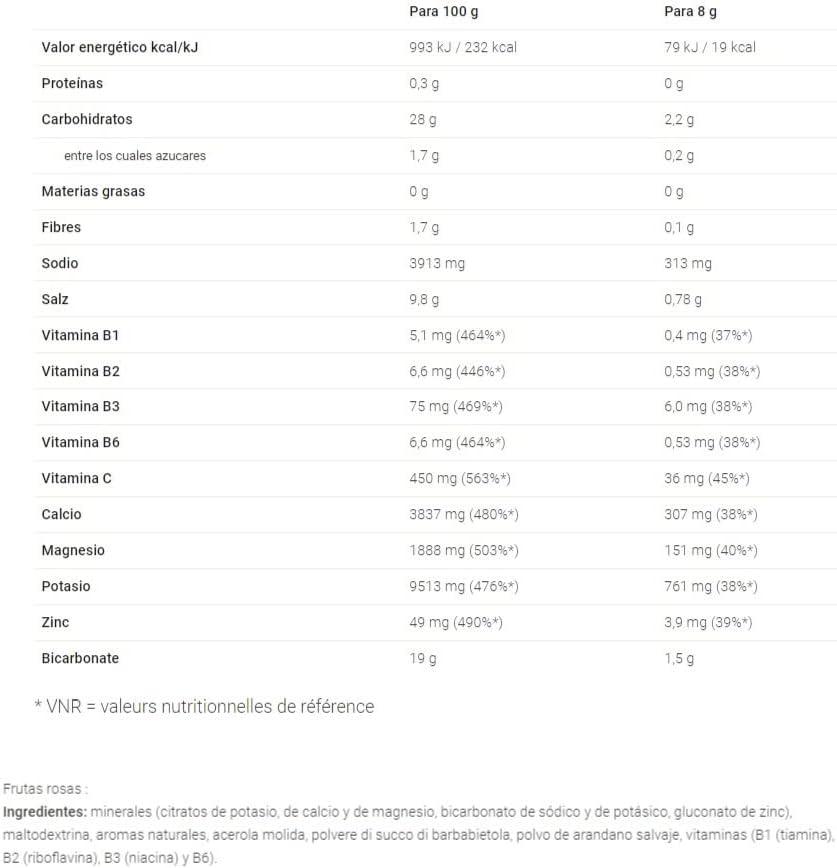 imageOverstims Boisson Electrolytes 10 Sachets Zro Calorie 4 lectrolytes Sodium Calcium Magnsium Potassium 5 Vitamines B1 B2 B3 B6 C Citron CitronvertFruits rouges