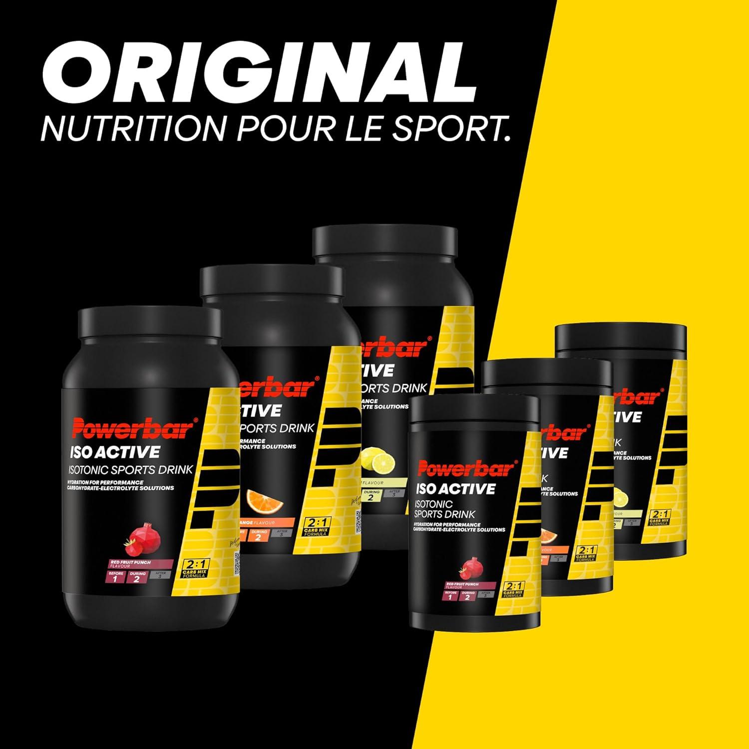 imagePowerbar Isoactive Red Fruit 1320g Boisson Isotonique pour Sportifs 5 lectrolytes C2MAXOrange