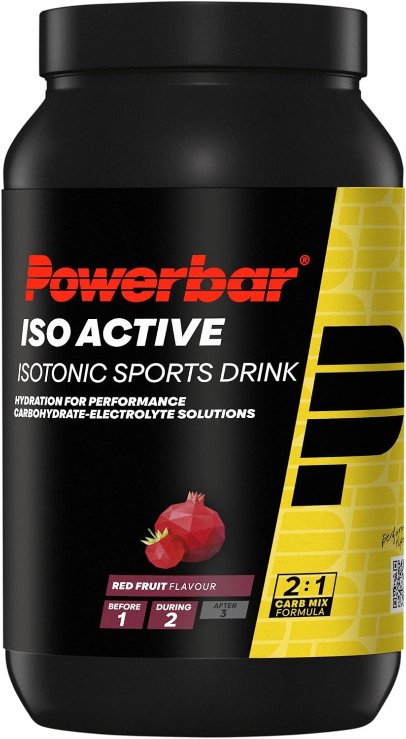 imagePowerbar Isoactive Red Fruit 1320g Boisson Isotonique pour Sportifs 5 lectrolytes C2MAXRed Fruit