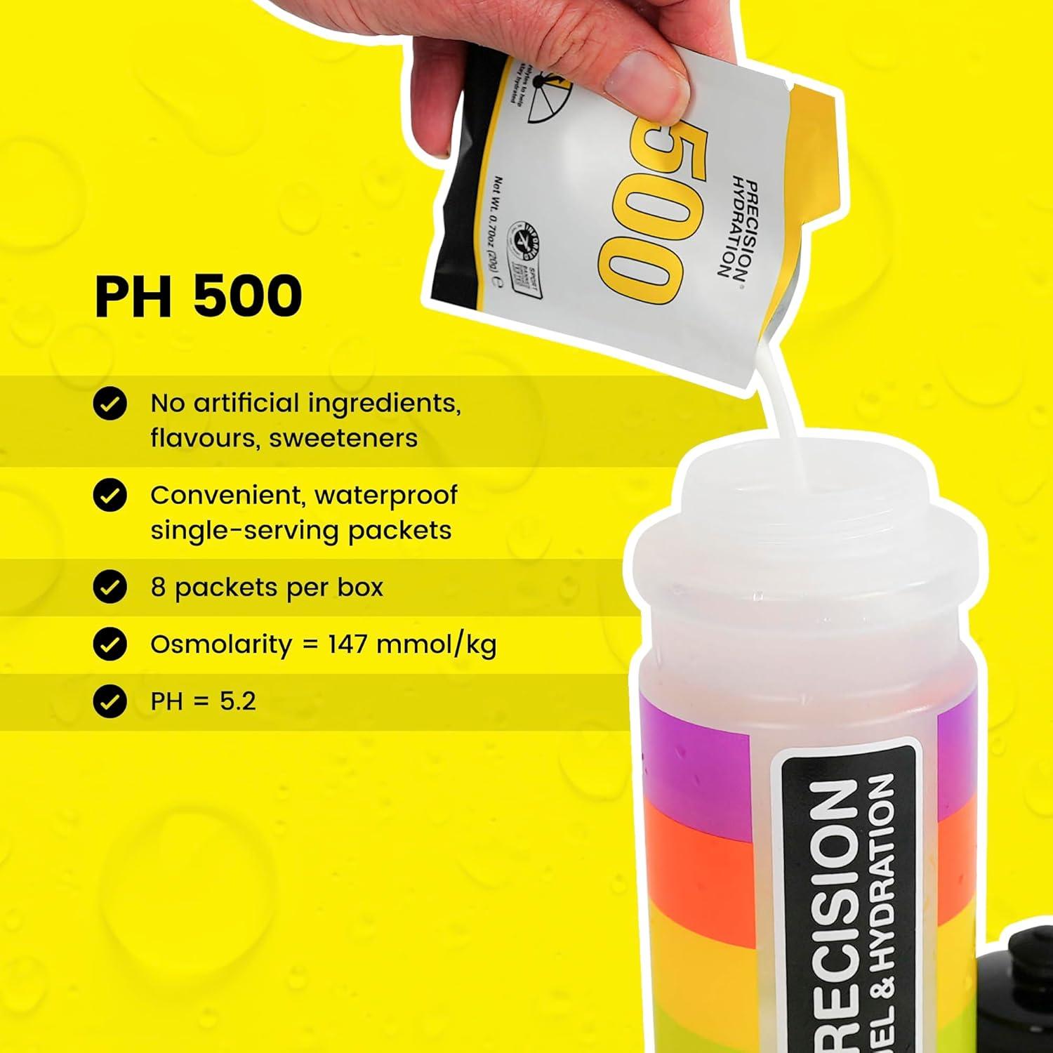 imagePrecision Hydration Mlange de Boisson lectrolyte Sans ingrdients artificiels Poudres dlectrolytes Plusieurs Concentrations Portions Individuelles tanches Pack of 8 1000 mgL Orange500 mgl Jaune