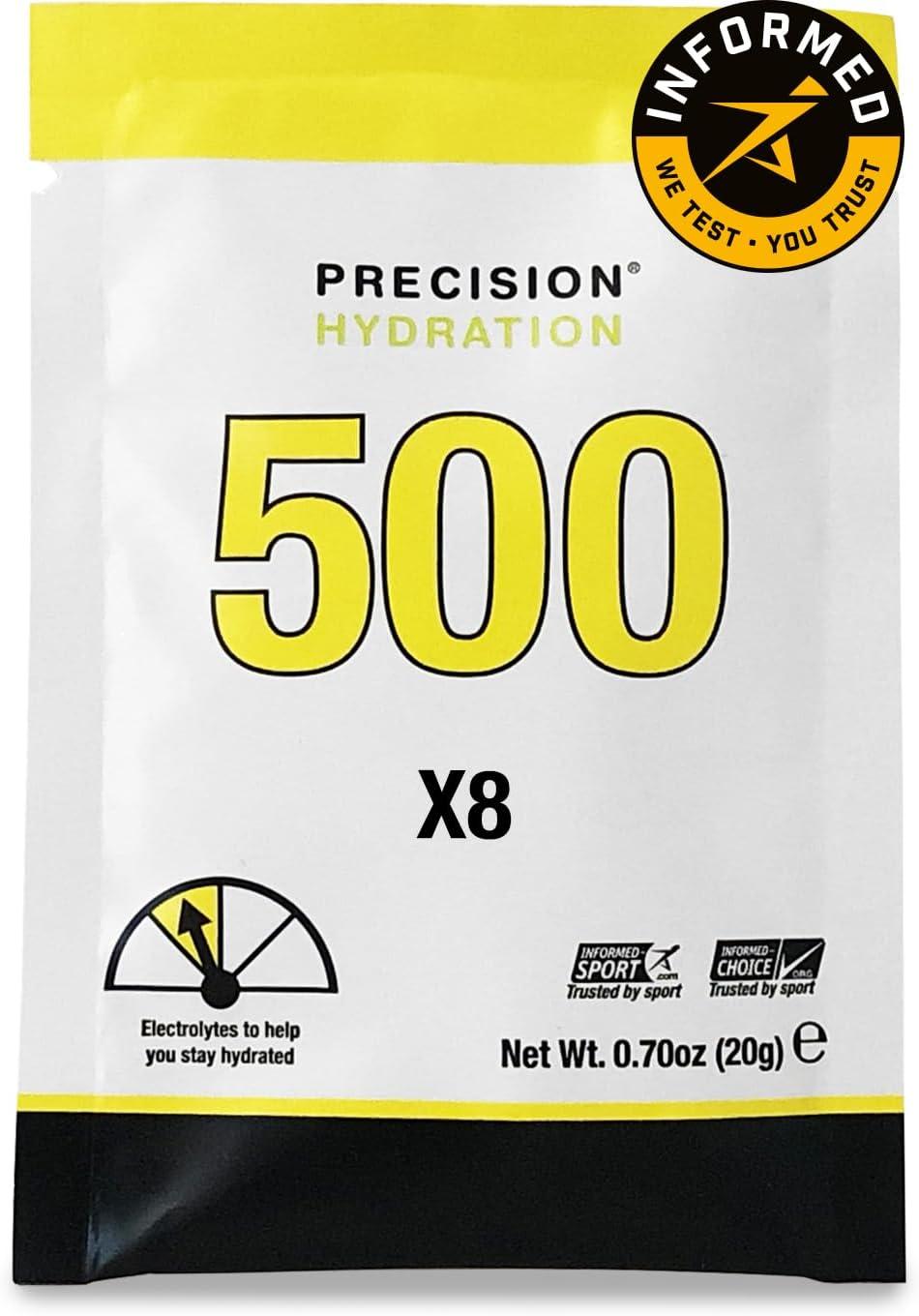 imagePrecision Hydration Mlange de Boisson lectrolyte Sans ingrdients artificiels Poudres dlectrolytes Plusieurs Concentrations Portions Individuelles tanches Pack of 8 1000 mgL Orange500 mgl Jaune