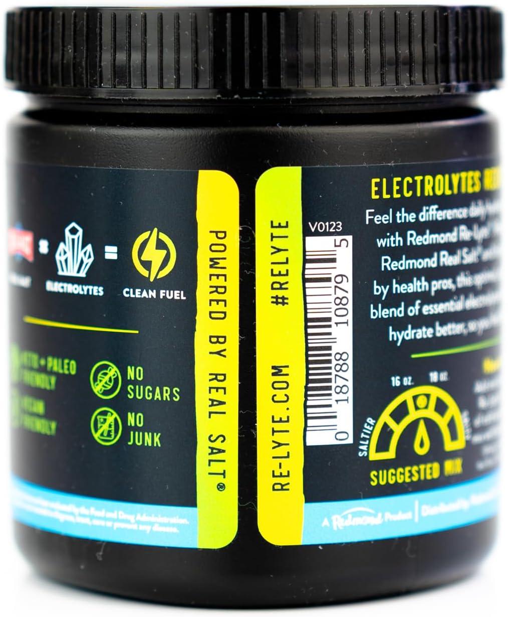 imageReLyte Electrolyte Mix Lemon Lime 195g Mlange boisson lectrolyte citron vert