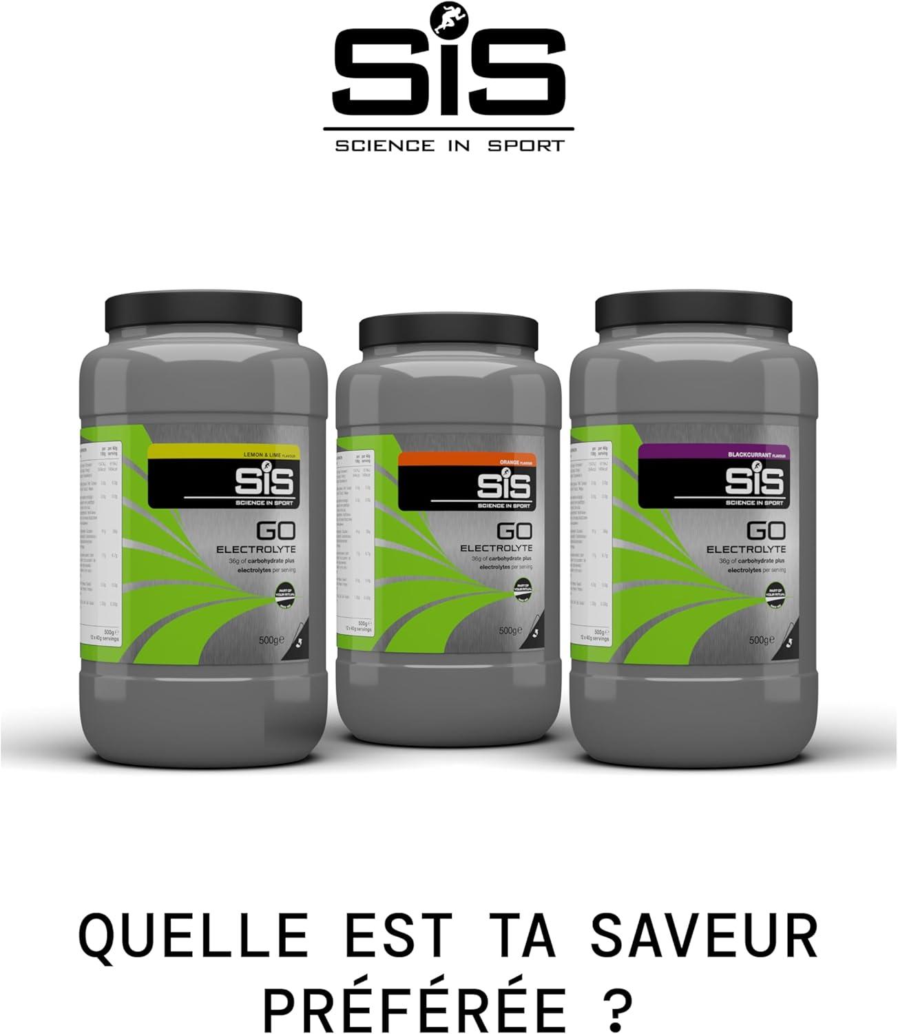 imageScience in Sport GO Poudre dlectrolytes 16kg Orange Boisson sportive vegan Poudre pour boisson isotonique pour lquilibre lectrolytique et hydriqueOrange
