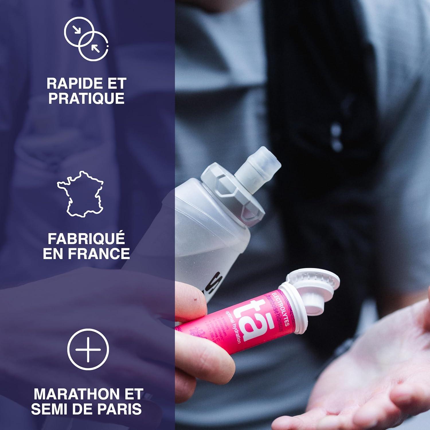 imageTA ENERGY PACK x3 Tubes Pastilles dhydratation Sels Minraux Vitamines Faibles en calories Rduit les crampes MADE IN FRANCE Citron fruits Rouges Pastque x3 MixPastque