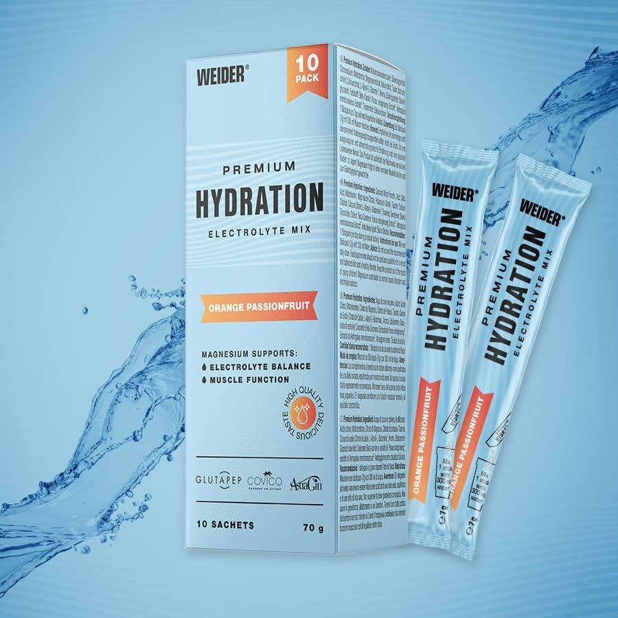 imageWeider Poudre dhydratation de qualit suprieure pour une boisson lectrolyte rafrachissante sans sucre ni dulcorants artificiels boisson de sport hydratante au got dlicieux orange maracujaBleu