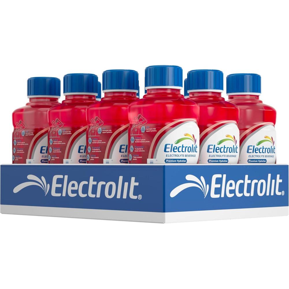imageElectrolit Lot de 12 bouteilles de boisson lectrolyte raisin 75 mlFraise