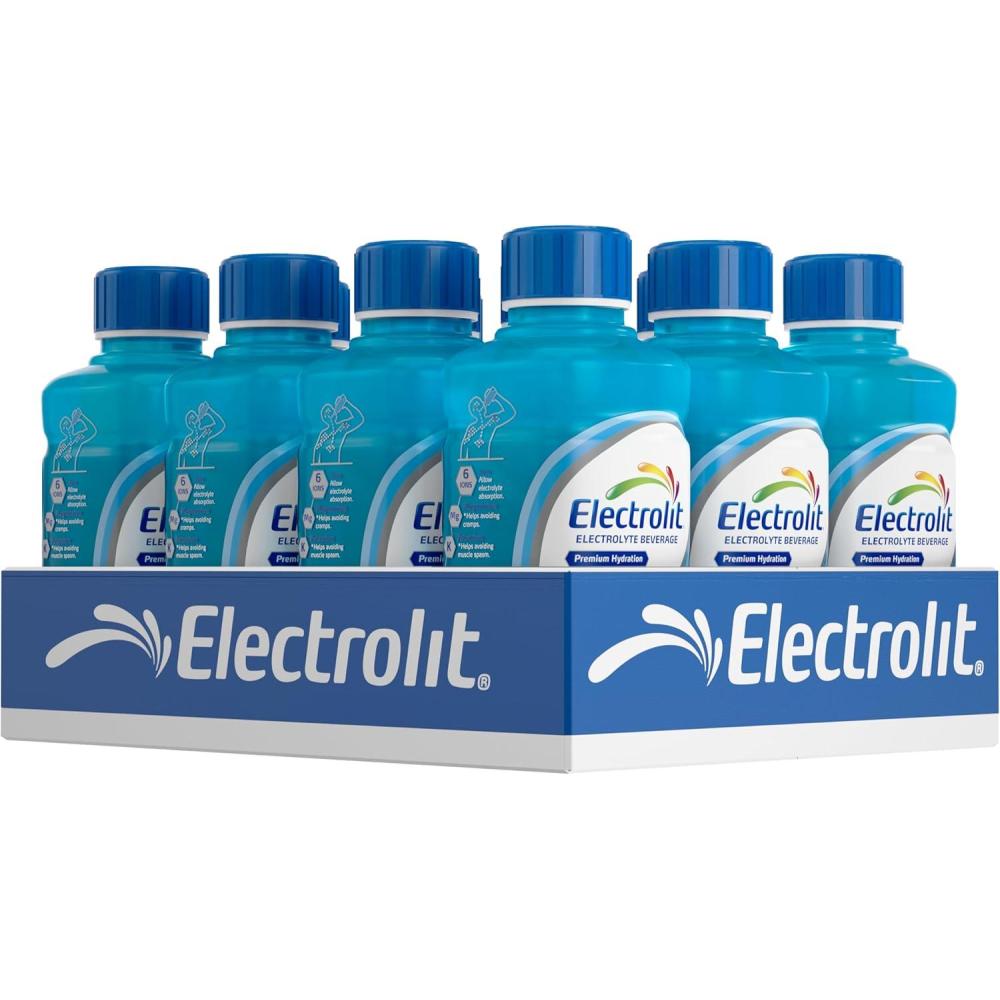 imageElectrolit Lot de 12 bouteilles de boisson lectrolyte raisin 75 mlFramboise bleue