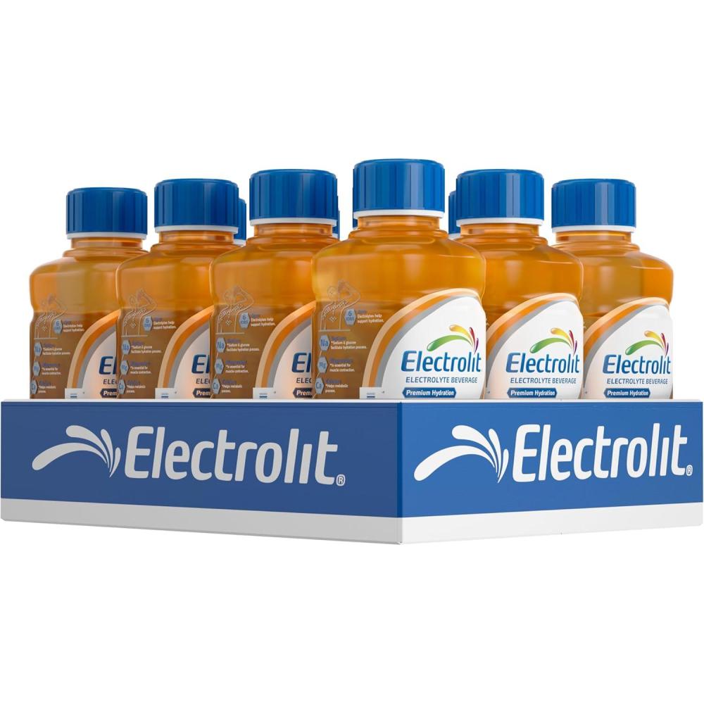 imageElectrolit Lot de 12 bouteilles de boisson lectrolyte raisin 75 mlOrange