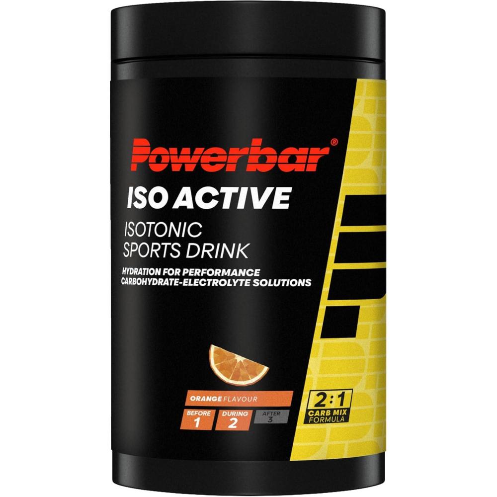 imagePowerbar Isoactive Red Fruit 1320g Boisson Isotonique pour Sportifs 5 lectrolytes C2MAXOrange