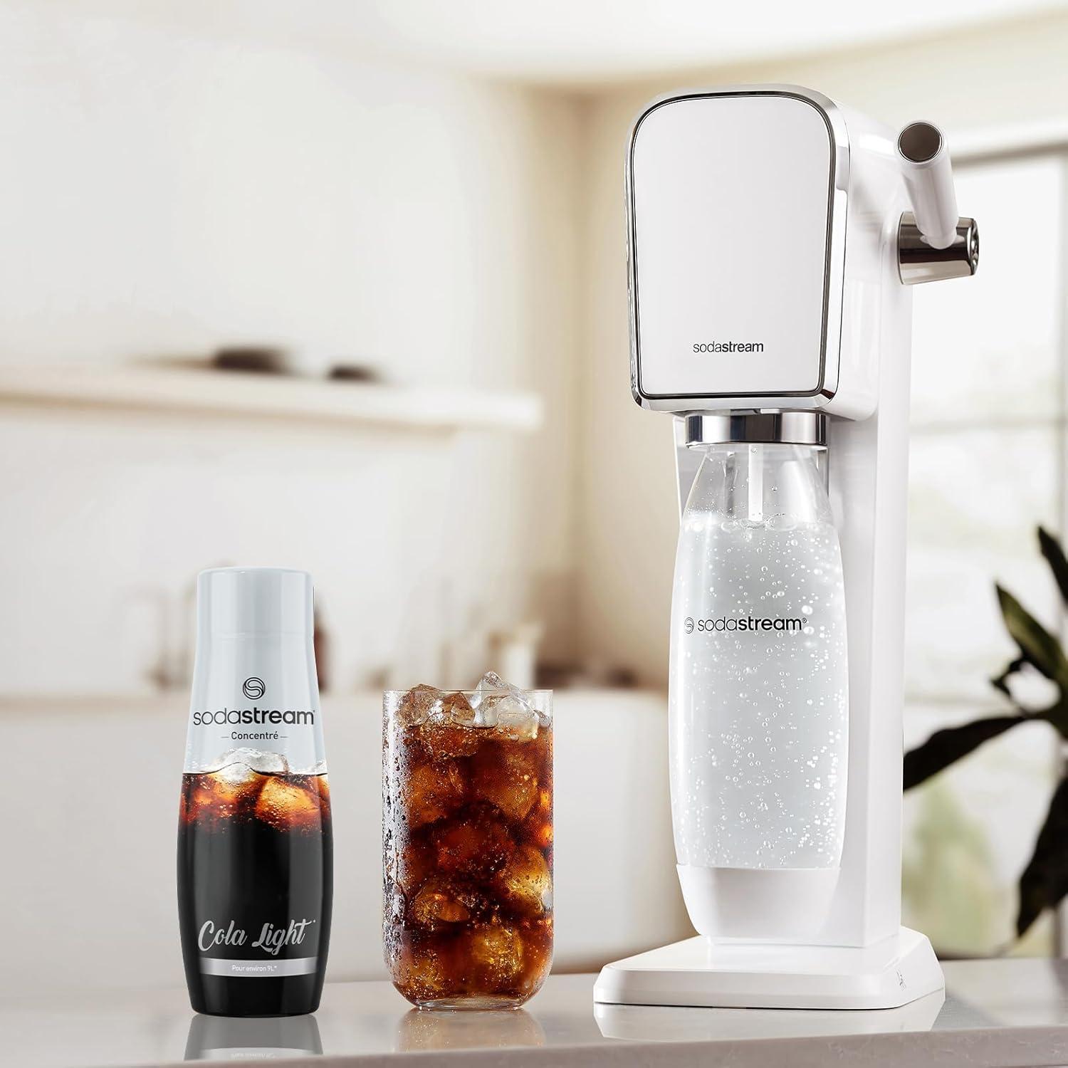 imagesodastream Lot de 6 Concentrs Limonade sans Sucres pour Machine Eau Ptillante et Soda Prparez jusqu 9 litres de Limonade en Quelques Secondes 440mlCola Light