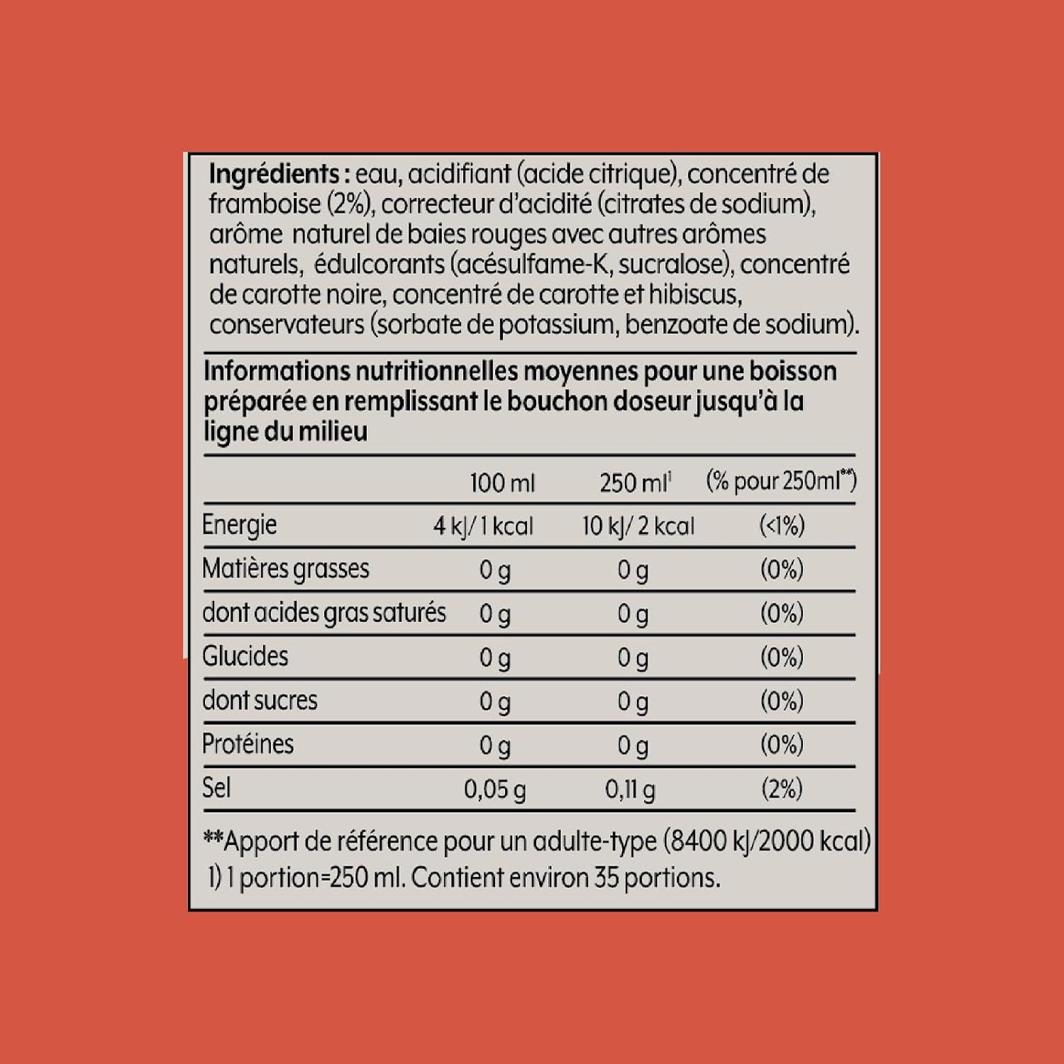 imagesodastream Lot de 6 Concentrs Limonade sans Sucres pour Machine Eau Ptillante et Soda Prparez jusqu 9 litres de Limonade en Quelques Secondes 440mlGrenadine Sans Sucres