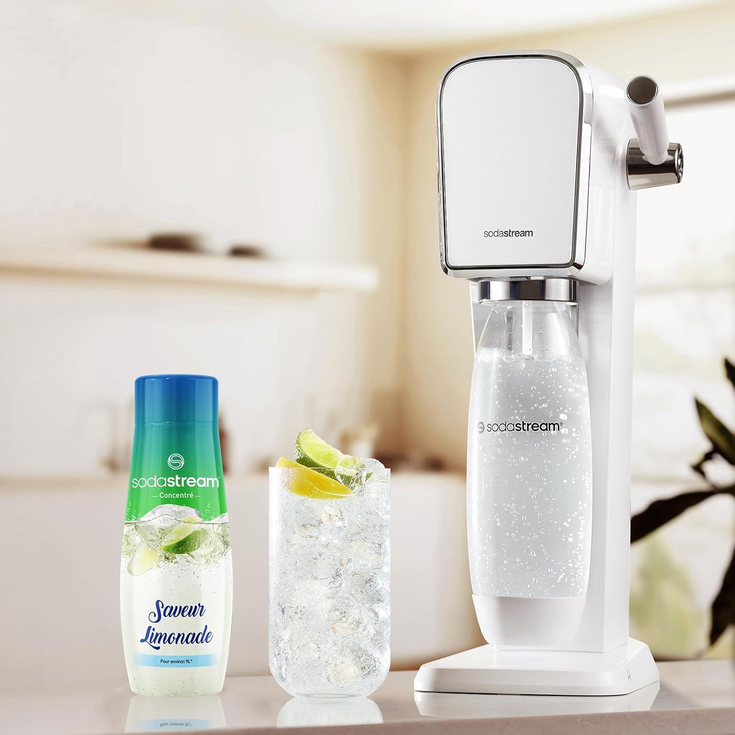 imagesodastream Lot de 6 Concentrs Limonade sans Sucres pour Machine Eau Ptillante et Soda Prparez jusqu 9 litres de Limonade en Quelques Secondes 440mlLimonade