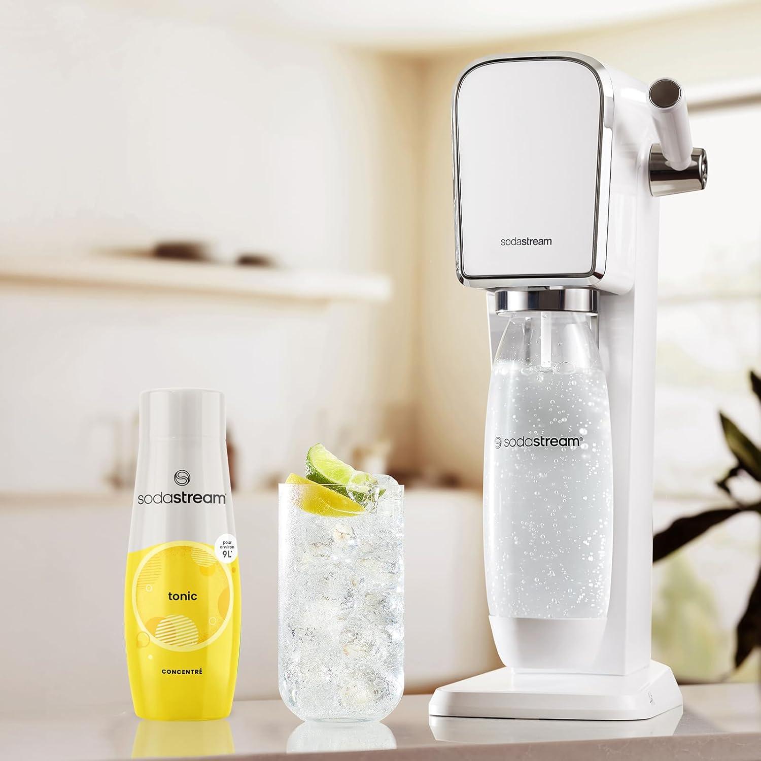 imagesodastream Lot de 6 Concentrs Limonade sans Sucres pour Machine Eau Ptillante et Soda Prparez jusqu 9 litres de Limonade en Quelques Secondes 440mlTonic