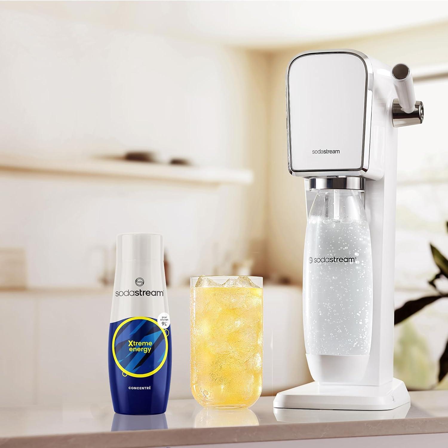 imagesodastream Lot de 6 Concentrs Limonade sans Sucres pour Machine Eau Ptillante et Soda Prparez jusqu 9 litres de Limonade en Quelques Secondes 440mlXtreme Energy
