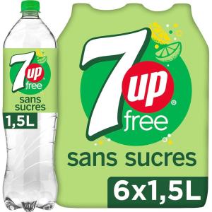 7UP Free 6×1,5L (L’emballage peut varier)(Zéro)