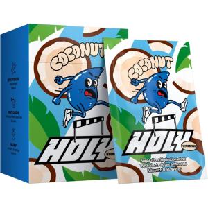 HOLY Hydration Lot de 10 boîtes de dégustation « canneberge » en poudre au goût canneberge | 10 portions d&rsquo;électrolytes et minéraux précieux | Boisson d&rsquo;hydratation | Végétalien avec arômes de fruits(Noix de coco)
