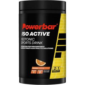 Powerbar Isoactive Red Fruit 1320g – Boisson Isotonique pour Sportifs – 5 Électrolytes + C2MAX(Orange)
