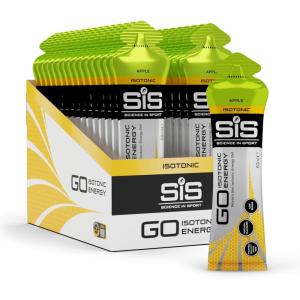 Science in Sport GO Gel Énergétique Isotonique 15 x 60ml Salade de Fruits, Vegan – Formulation Isotonique avec 22g de Glucides, Bonne Source d&rsquo;Énergie, Alternative aux Boissons Isotoniques(Pomme)