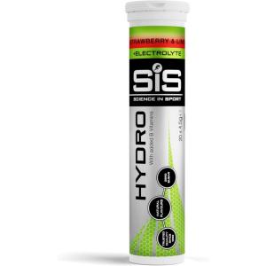 Science in Sport Hydro Électrolytes Hydratation sans Sucre – 20 Tablettes Saveur Baies – Vegan & sans Gluten, avec Sodium, Calcium, Potassium & Magnésium pour un Équilibre Électrolytique(Fraise & citron vert)