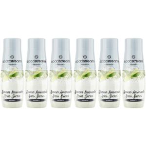 sodastream Lot de 6 Concentrés Limonade sans Sucres pour Machine à Eau Pétillante et Soda | Préparez jusqu&rsquo;à 9 litres de Limonade en Quelques Secondes, 440ml(Limonade Sans Sucres)