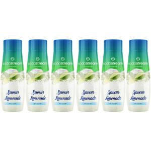 sodastream Lot de 6 Concentrés Limonade sans Sucres pour Machine à Eau Pétillante et Soda | Préparez jusqu&rsquo;à 9 litres de Limonade en Quelques Secondes, 440ml(Limonade)