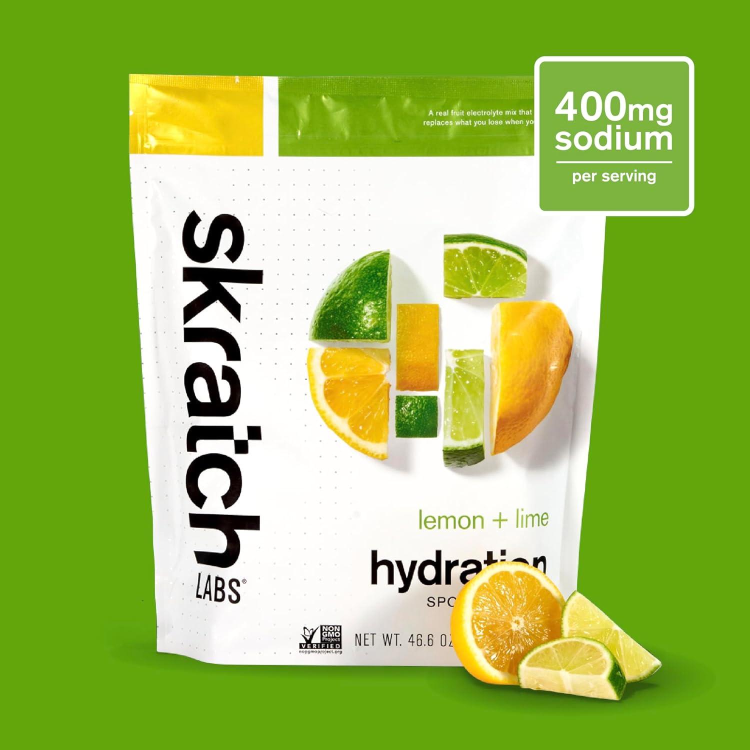 imageSkratch Labs Mlange de boisson dhydratation sportive citron vert 465 oz 60 portions